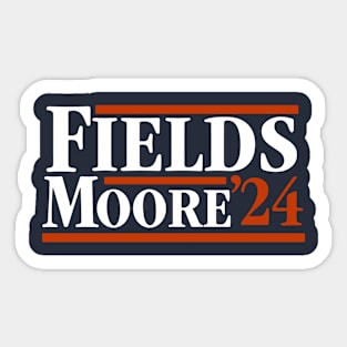 Justin Fields DJ Moore 2024 Football Legends Sticker